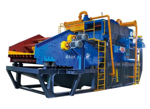 silica-scrubbing-machine