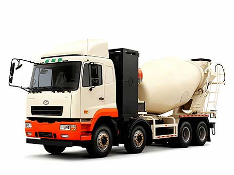 concrete mixer truck