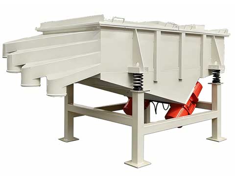 Linear vibrating screen