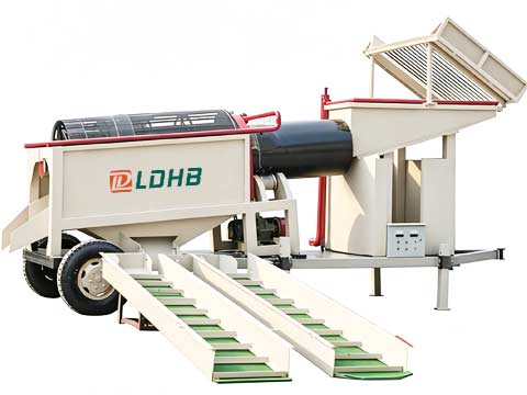 mobile gold wash plant